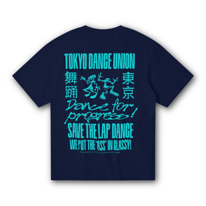 Edwin - Tokyo Dance Union T-shirt - Maritime Blue