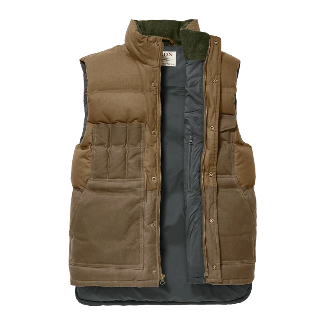 Filson - Down Cruiser Vest - Dark Tan