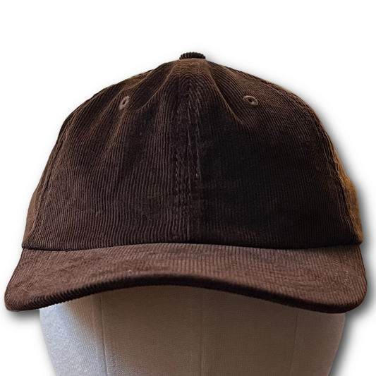 Regent Baseball Cap - Six Panel - Corduroy - Brown