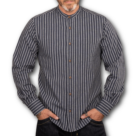 PIKE BROTHERS - 1923 Buccanoy Shirt - Beppu Blue