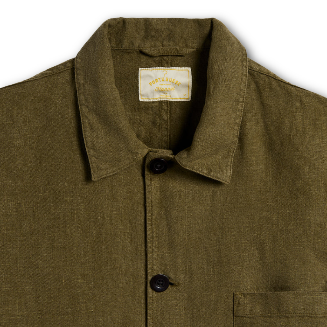 Portuguese Flannel - Labura Linen - Olive