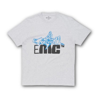 Edwin - Wizzard T-shirt - Grey Marl