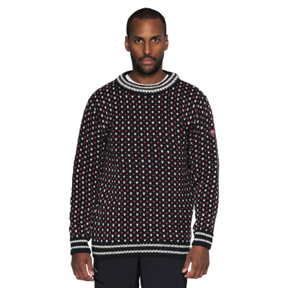 Devold - Nordsjø Two-Tone Wool Sweater - Ink