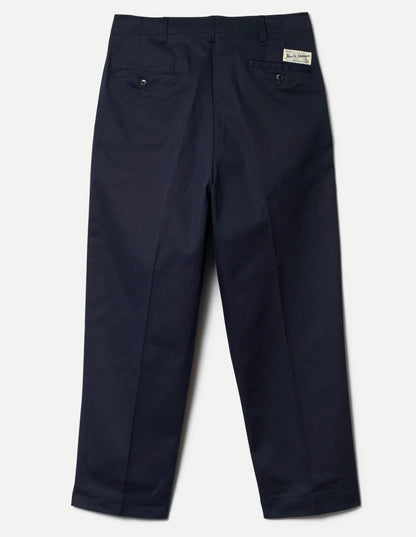 MERZ B. SCHWANEN - 1920s Cotton Twill Worker Chino - Dark Navy