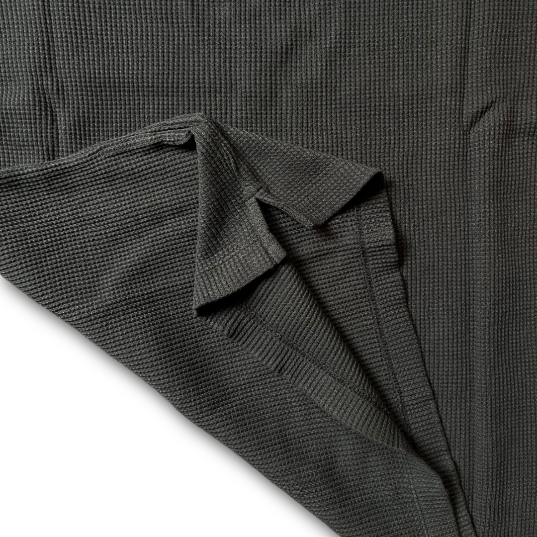 Hartford - Waffle Polo Shirt - Grey - COL.02