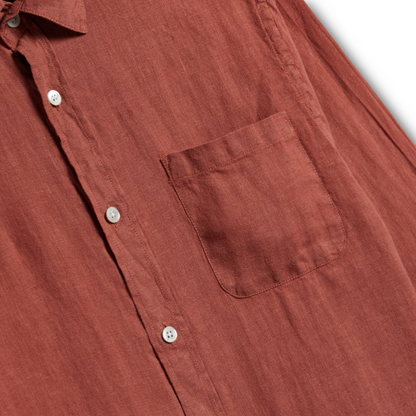 Portuguese Flannel - Linen - Terracota