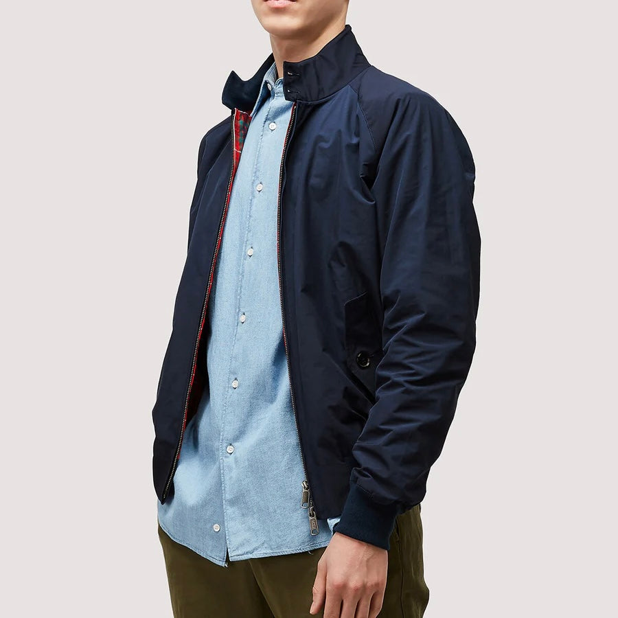 Baracuta - G9 - Harrington Jacket - Navy - Made in England