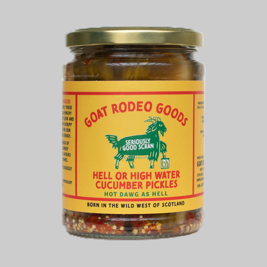 GOAT RODEO GOODS - HELL OR HIGH WATER CUCUMBER PICKLES