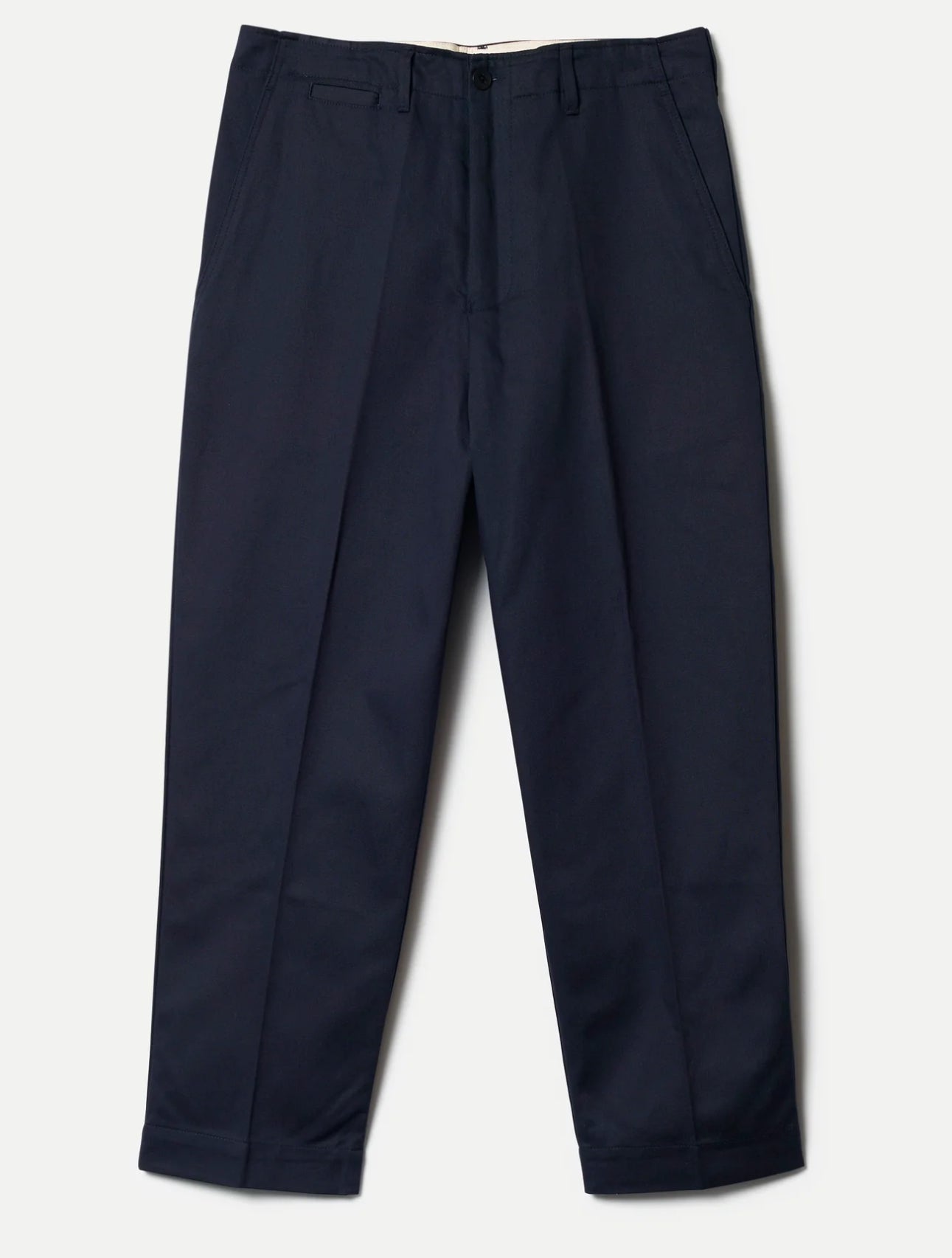 MERZ B. SCHWANEN - 1920s Cotton Twill Worker Chino - Dark Navy