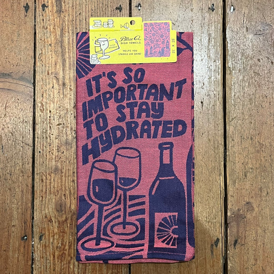 Stay Hydrated Dish Towel