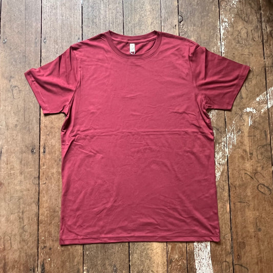Regent - Basics - T-Shirt - Organic Cotton - Burgandy