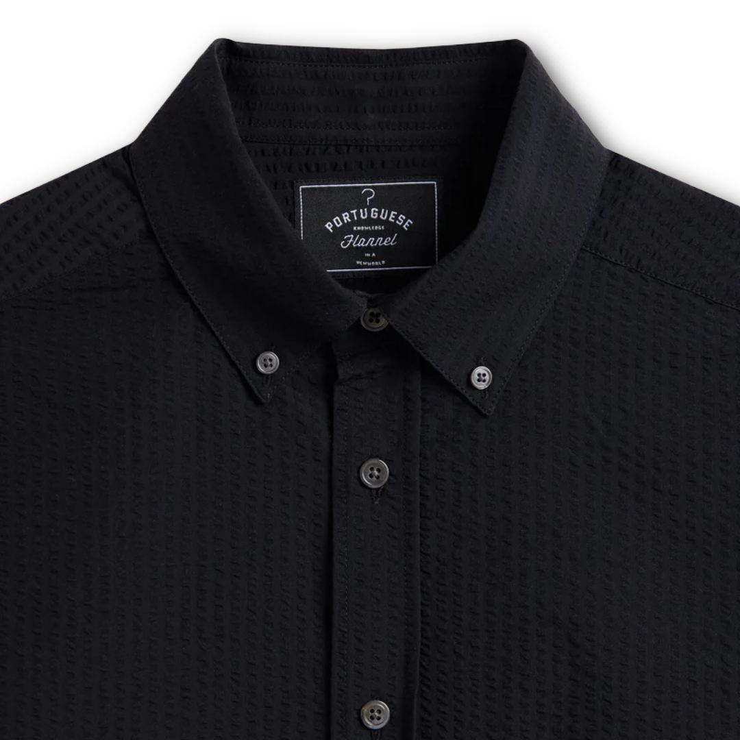 Portuguese Flannel - Atlantico - Black