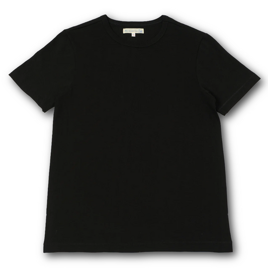 MERZ B. SCHWANEN - 215 Classic Crew Neck Tee - Deep Black