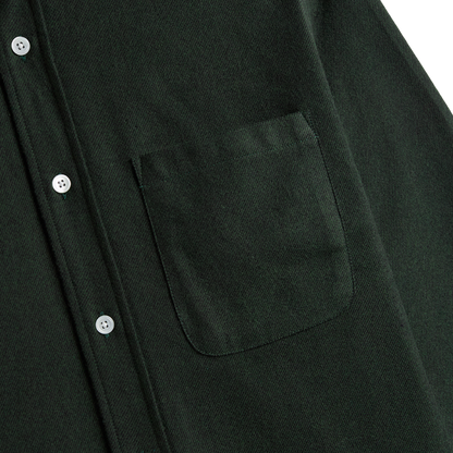 Close up of dark forest fabric