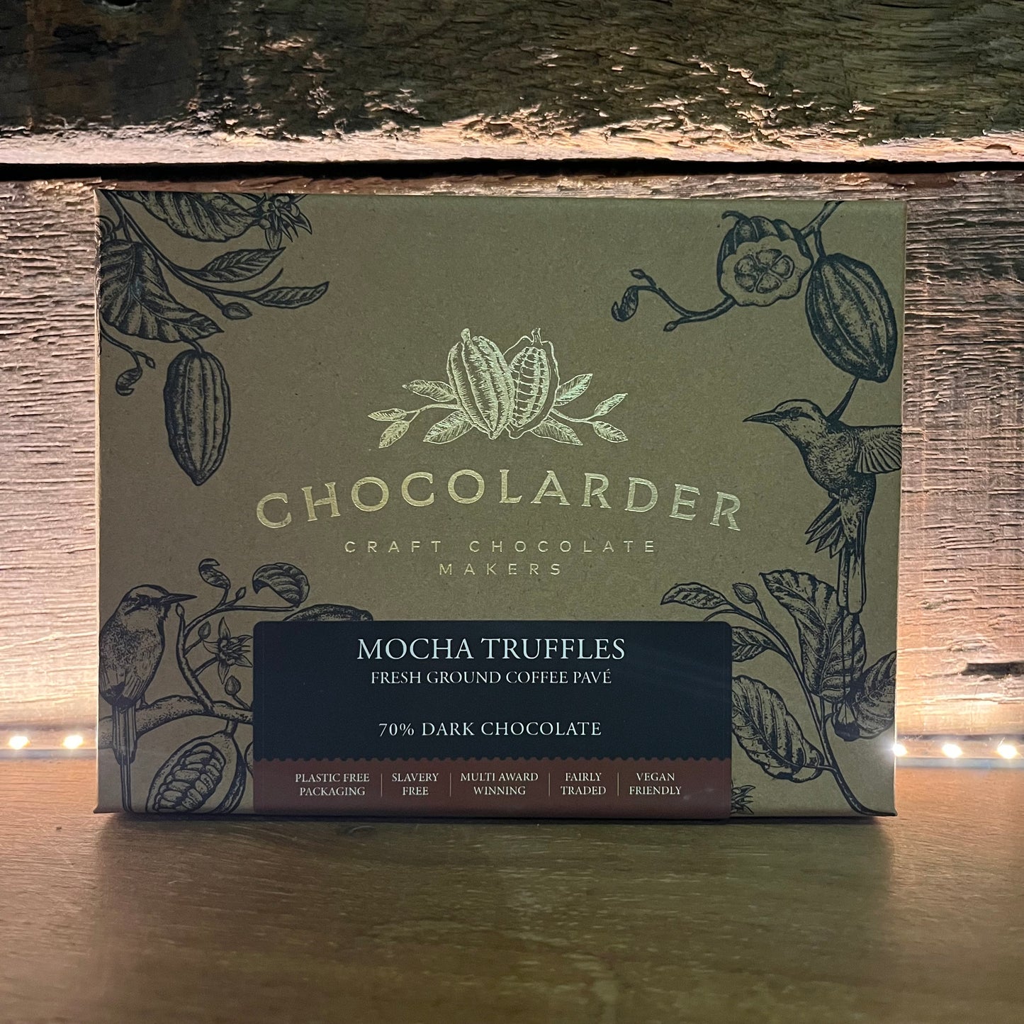 Chocolate Mocha truffle sold in our shop in salisbury