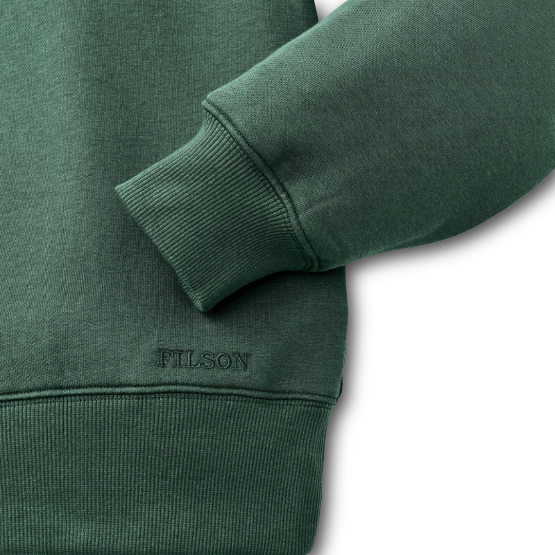 FILSON - Northwest Crewneck Sweatshirt - Granite Green