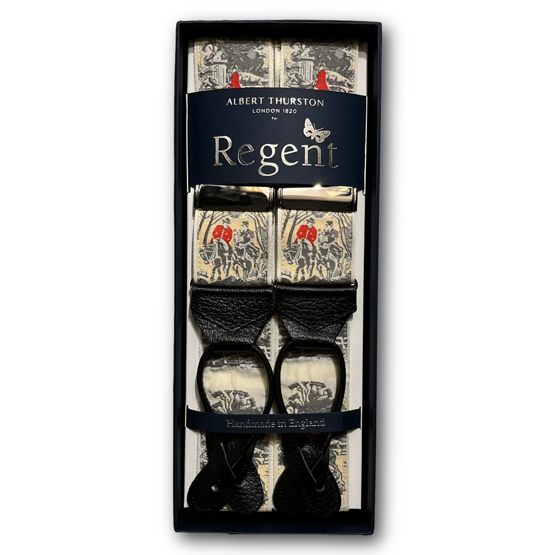 Albert Thurston - Braces - Hunting Scene