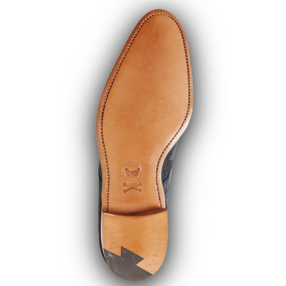 Regent - 'Frank' Chukka Boots - Navy Suede