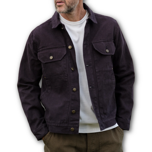 Yarmouth Oilskins - The Drivers Jacket - Navy