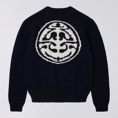 Edwin - Ellis jumper off white Edwin logo