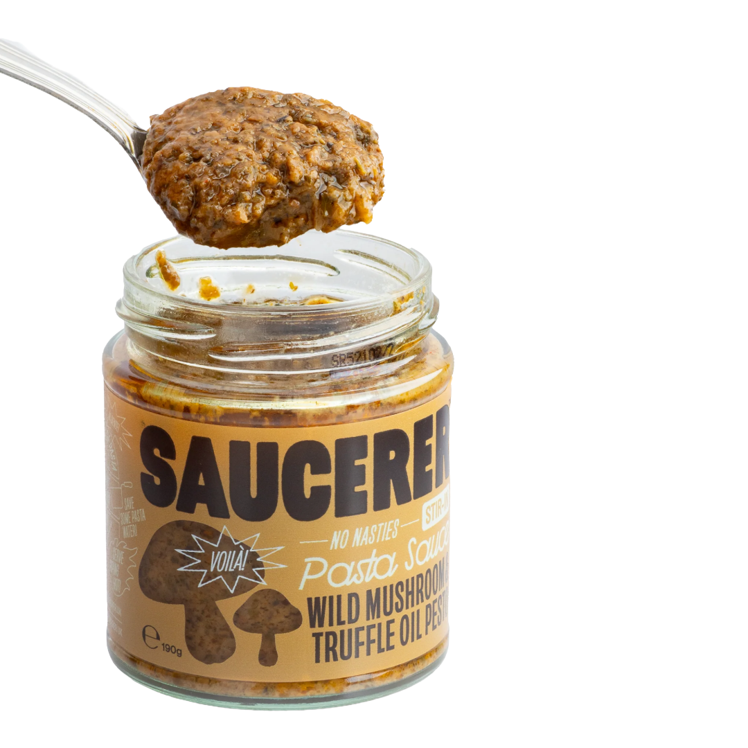 The Saucerer - Wild Mushroom & Truffle Oil Pesto - 190g