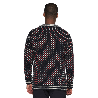 Devold - Nordsjø Two-Tone Wool Sweater - Ink