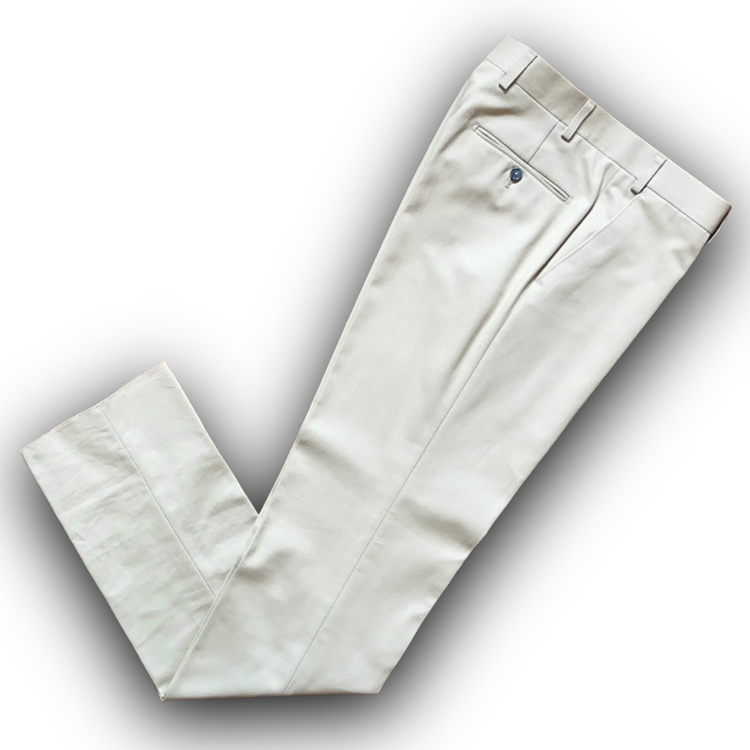 Regent Rex beige cavalry twill trouser