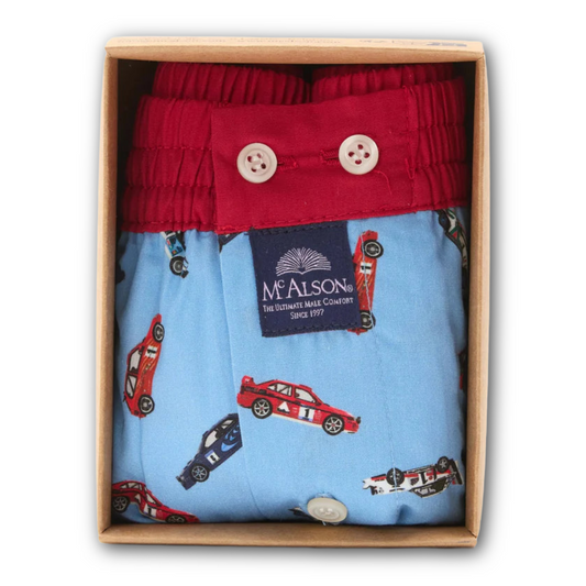 McAlson - Boxer Shorts - Racing Car