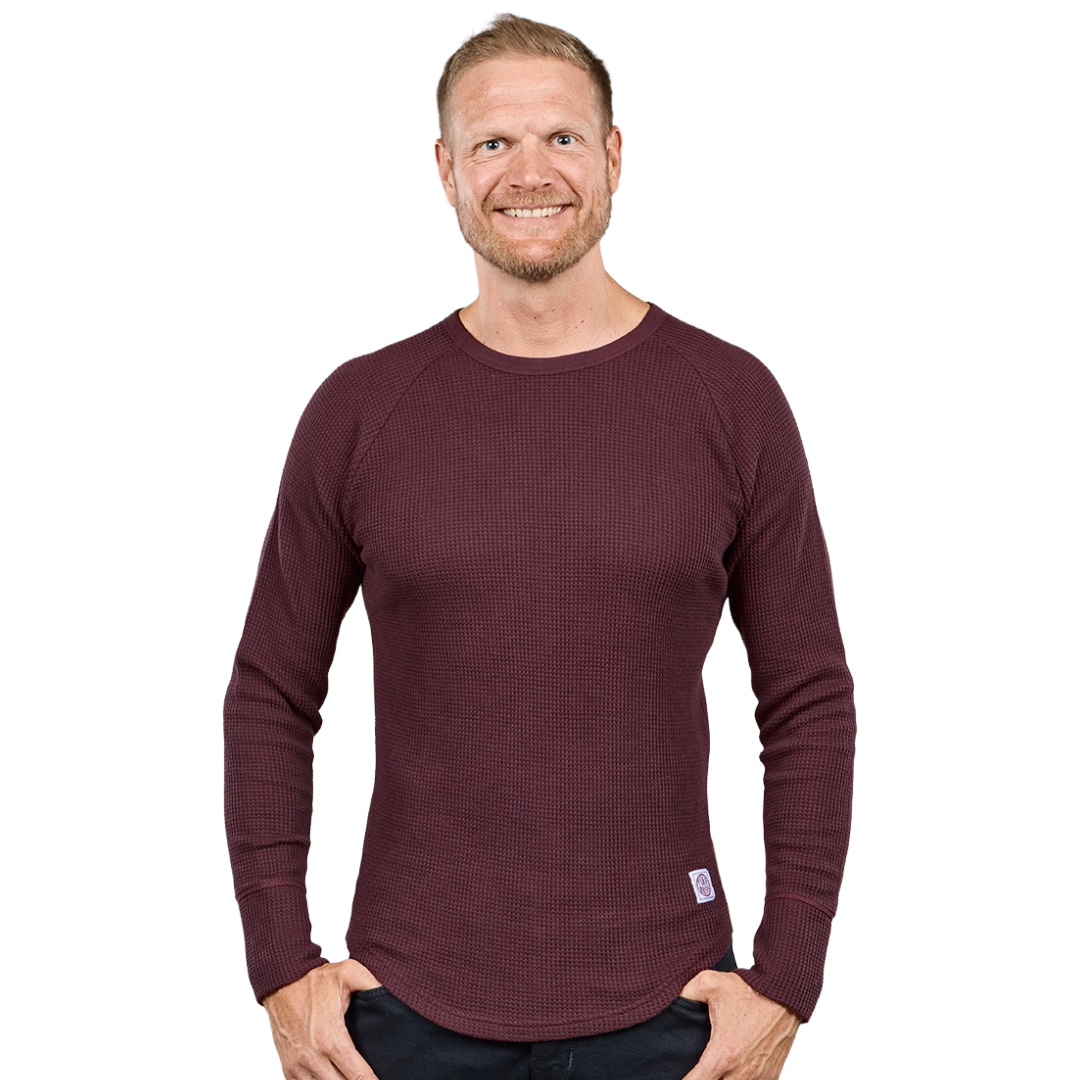 Pike Brother - 1967 Waffle Shirt - Berry