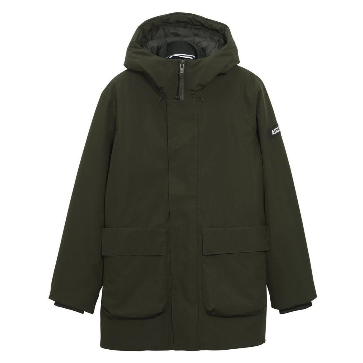 AIGLE - Long Gore-Tex Parka - Seaweed Green