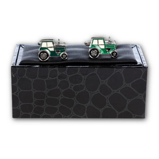 Regent - Cufflinks - Green Tractors