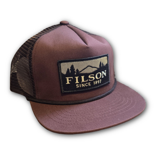 Filson - Logger Cap - Mesh/Burgundy