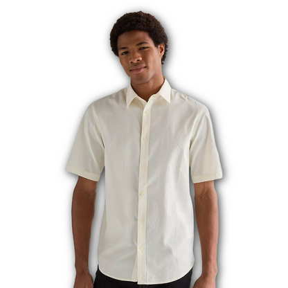 Wrangler - Regular Short Sleeve Shirt - Worn White