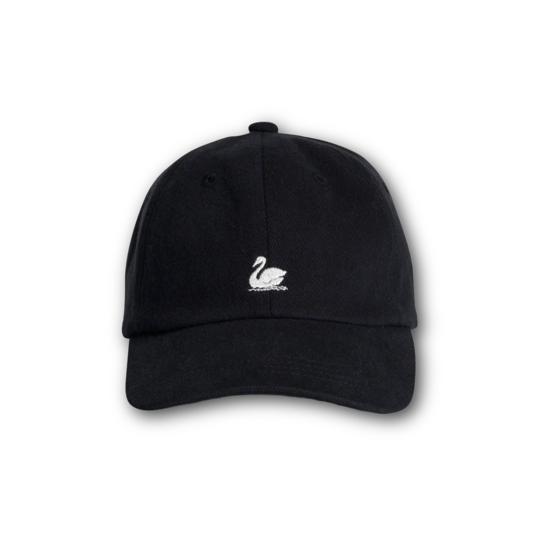 MERZ B. SCHWANEN - Swan Logo Cap - Deep Black
