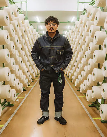 LEE 101 - The Original Z Jeans - Dry Blue - Made in japan