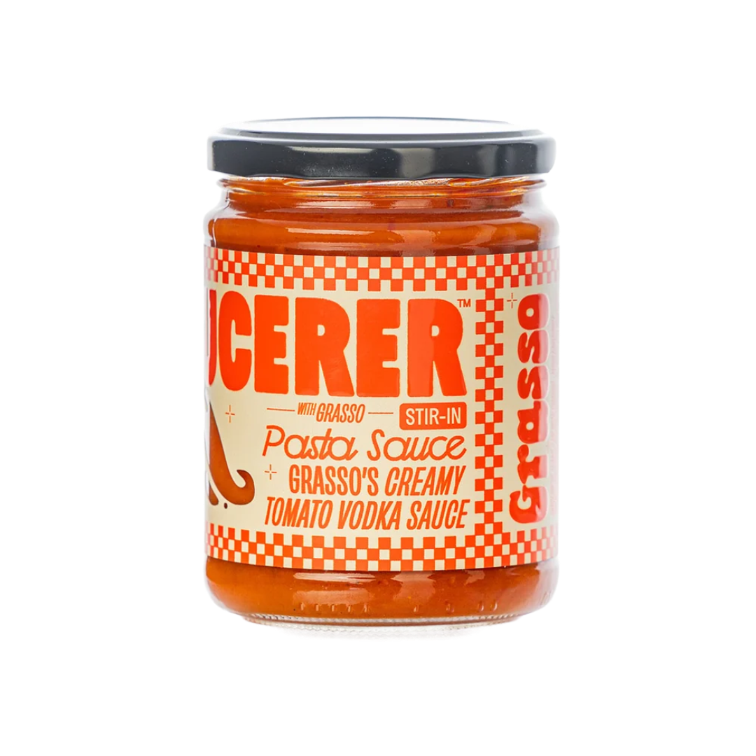 The Saucerer x Grasso - Creamy Tomato Vodka Pasta Sauce - 510g
