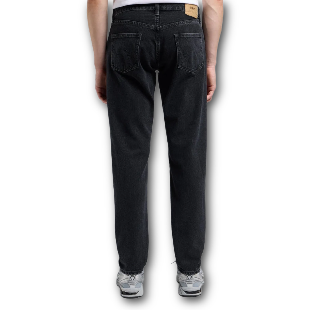 EDWIN - 13oz Regular Tapered Jean - Black Dark Used