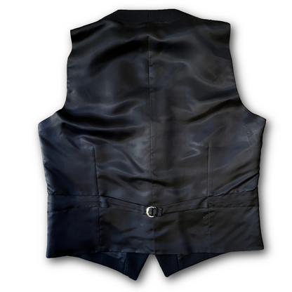 Regent - Pig Waistcoat – Black Tweed