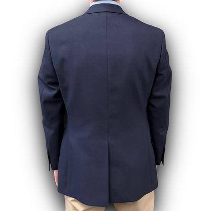 Regent Heritage - 'Sharks Tooth' Jacket - Navy Wool 300g- Dugdale