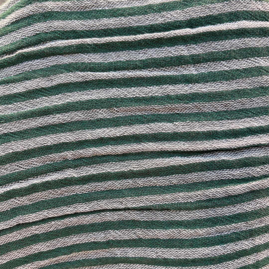 Bibico - Pippa Blouse - Green Stripes