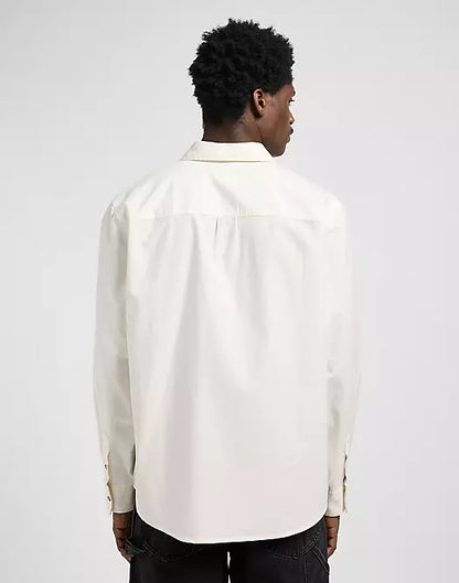 LEE -Workwear Relaxed No pocket Button Down Shirt - Ecru
