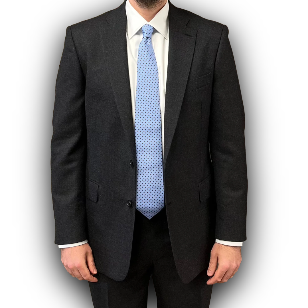 Regent Heritage - 'Gray' Suit - Charcoal Grey Wool 400g - Dugdale Bros.