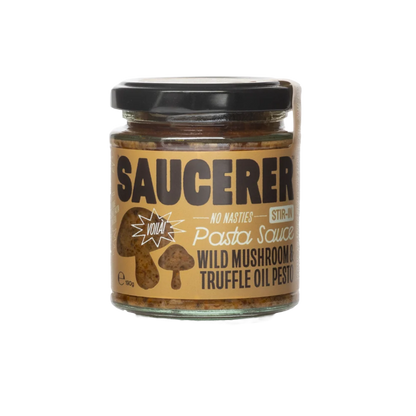 The Saucerer - Wild Mushroom & Truffle Oil Pesto - 190g