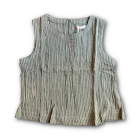 Bibico - Pippa Blouse - Green Stripes