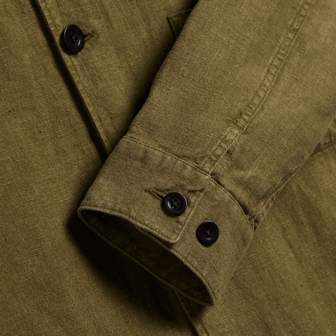 Portuguese Flannel - Labura Linen - Olive