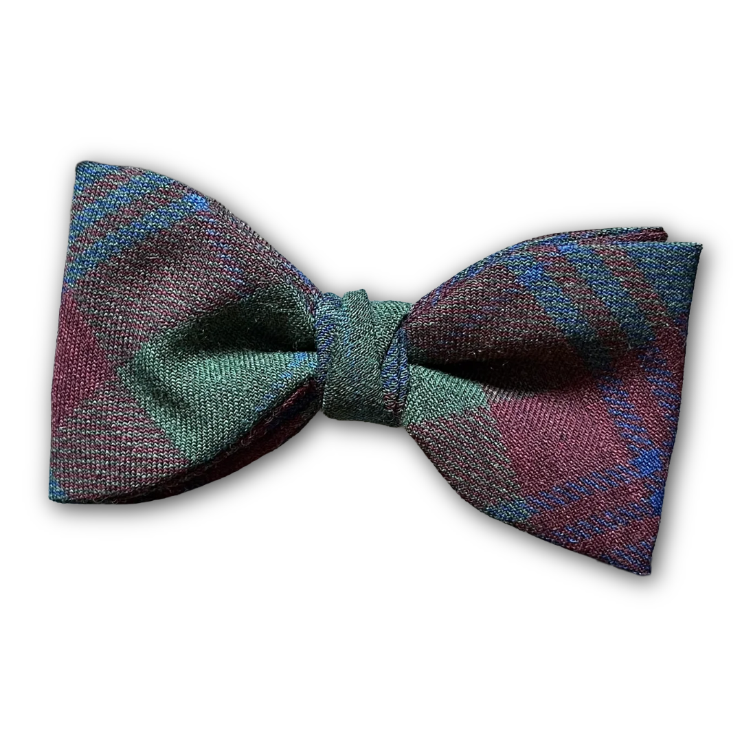 Fixed Bow Tie - Tartan Tweed