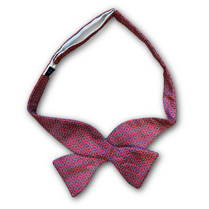Regent - Silk Bow Tie - Sea Nott - Red/Navy/White