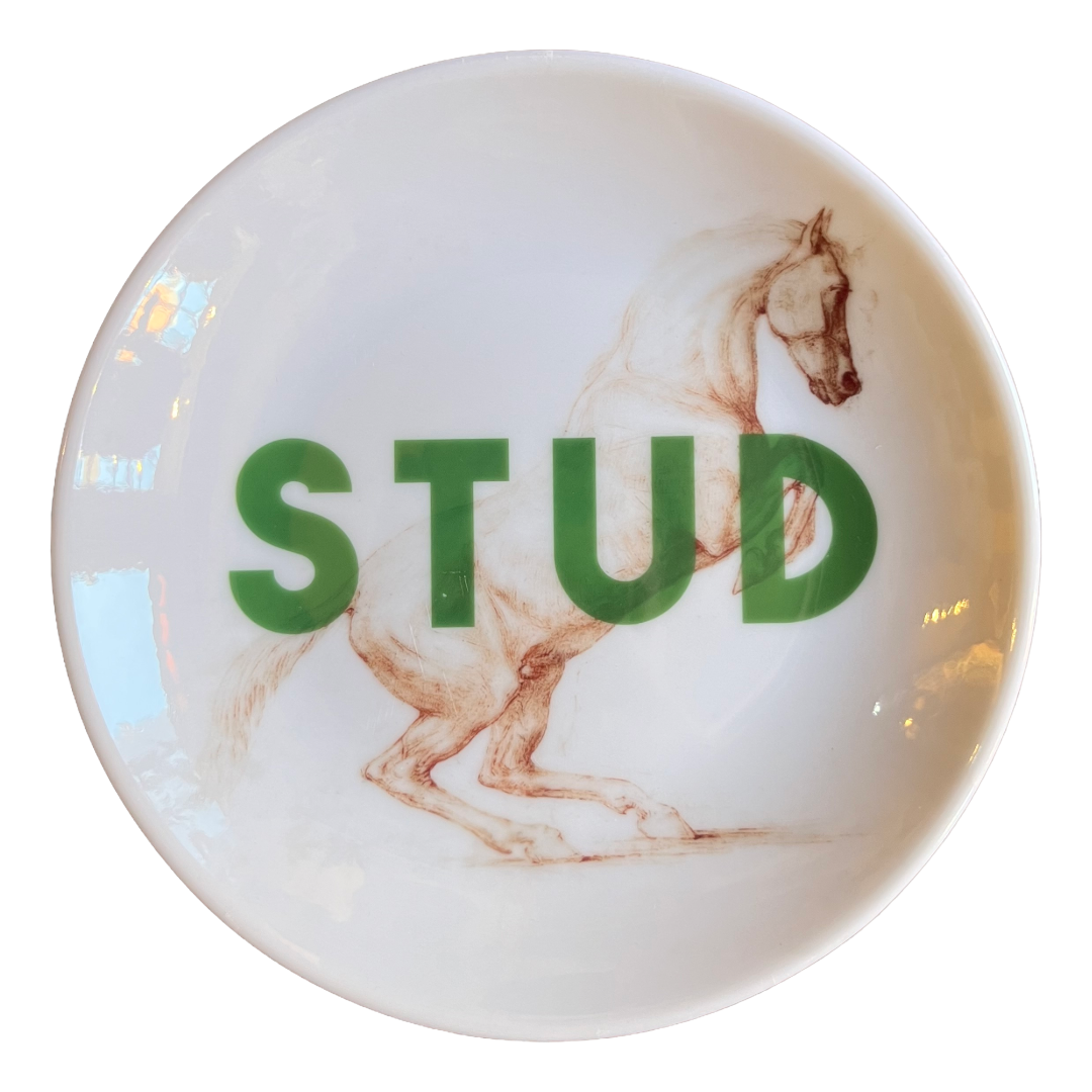 Art Wow - “Stud” Ceramic Plate - 6 Inch
