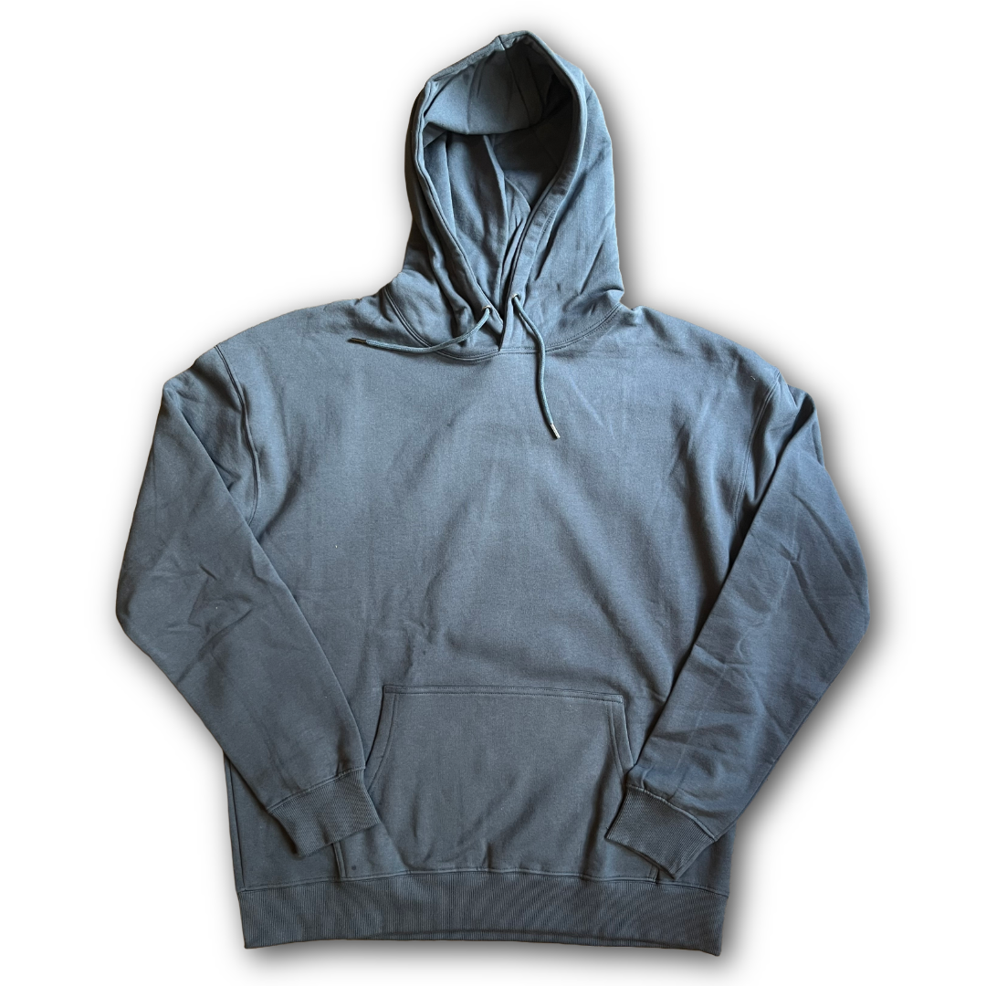 Regent Skull Hoodie - Denim/Black
