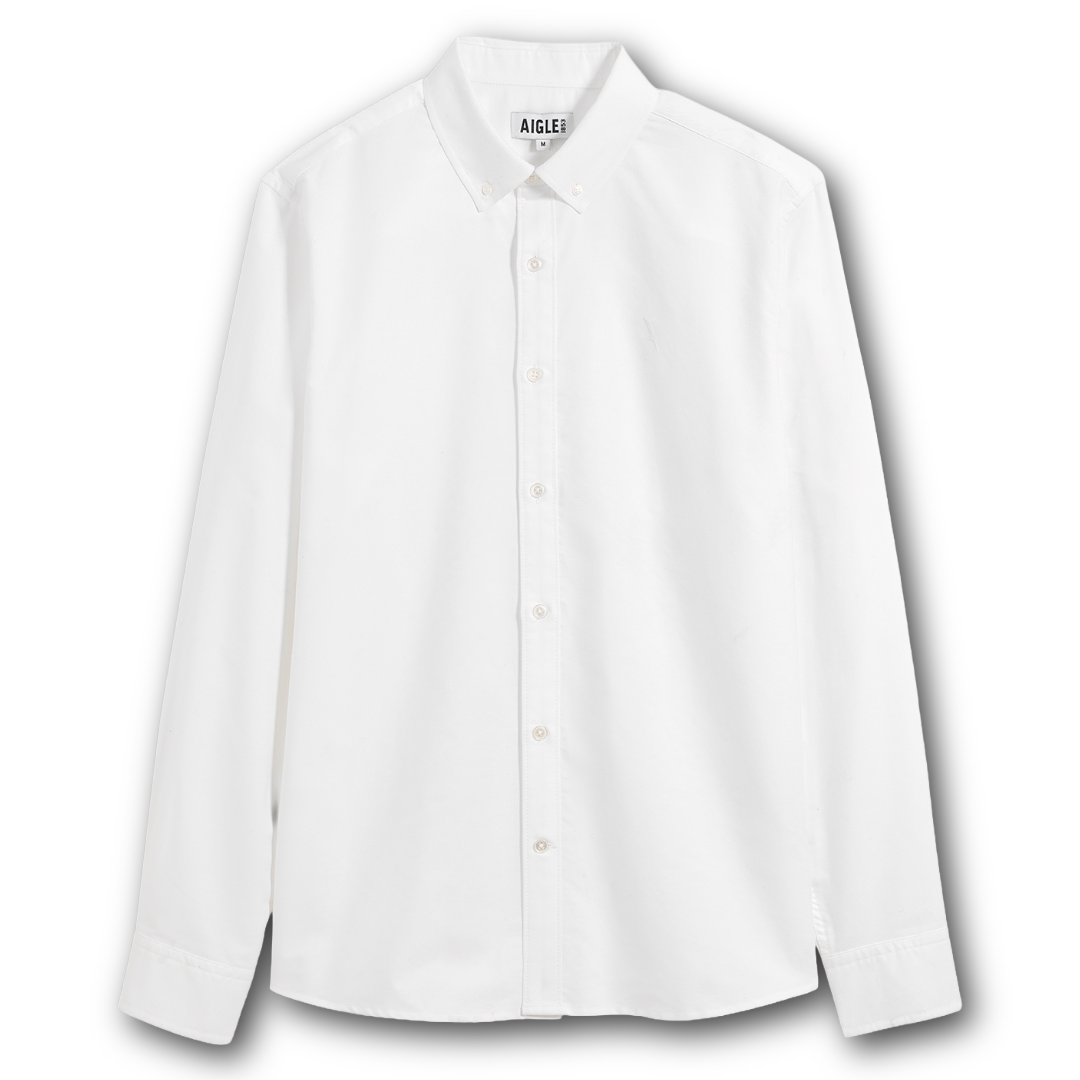 White linen Aigle shirt sold at Regent in Salisbury